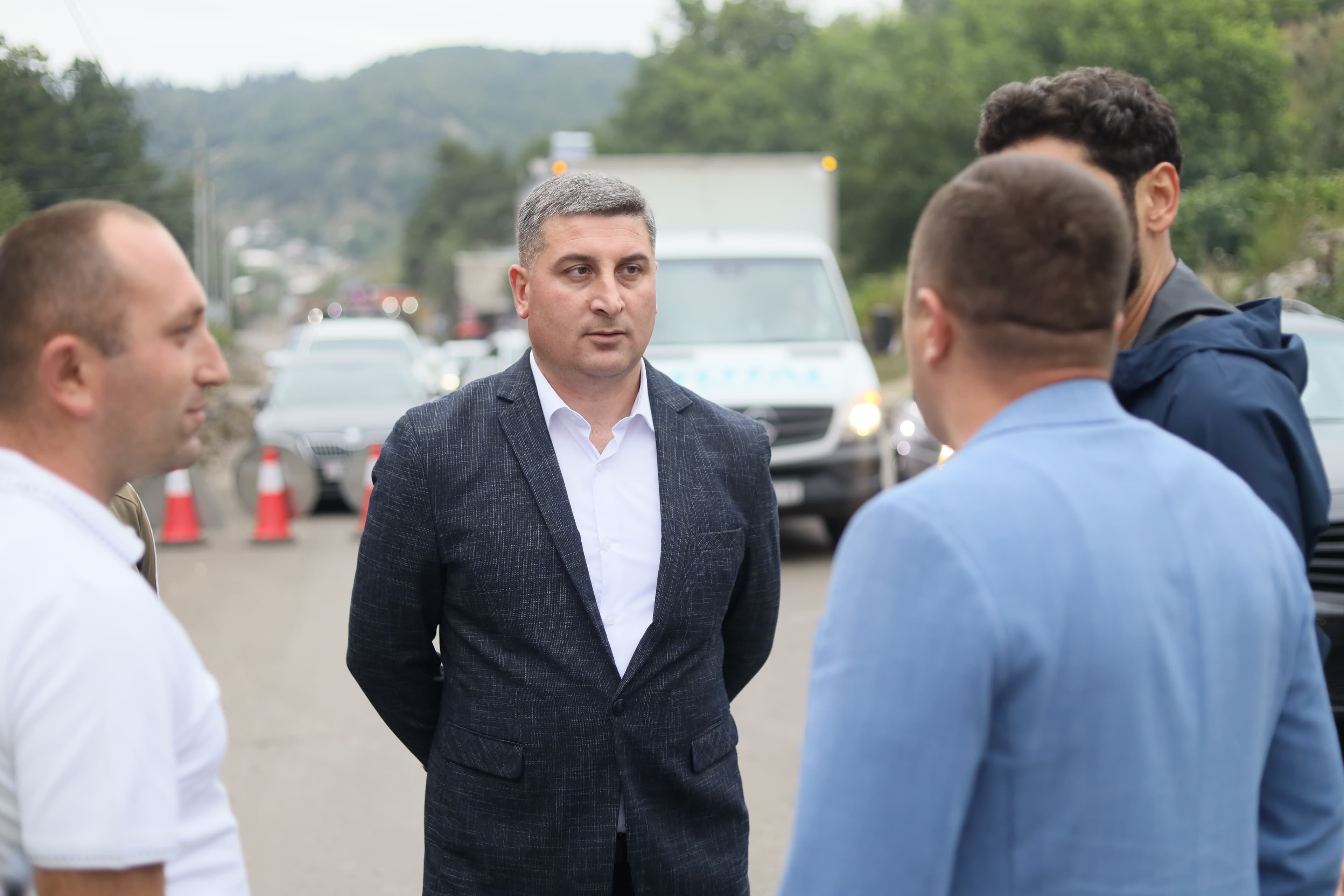 Նախարար Գնել Սանոսյանը Տավուշում հետևել է Դիլիջանի ոլորանների հիմնանորոգման աշխատանքներին