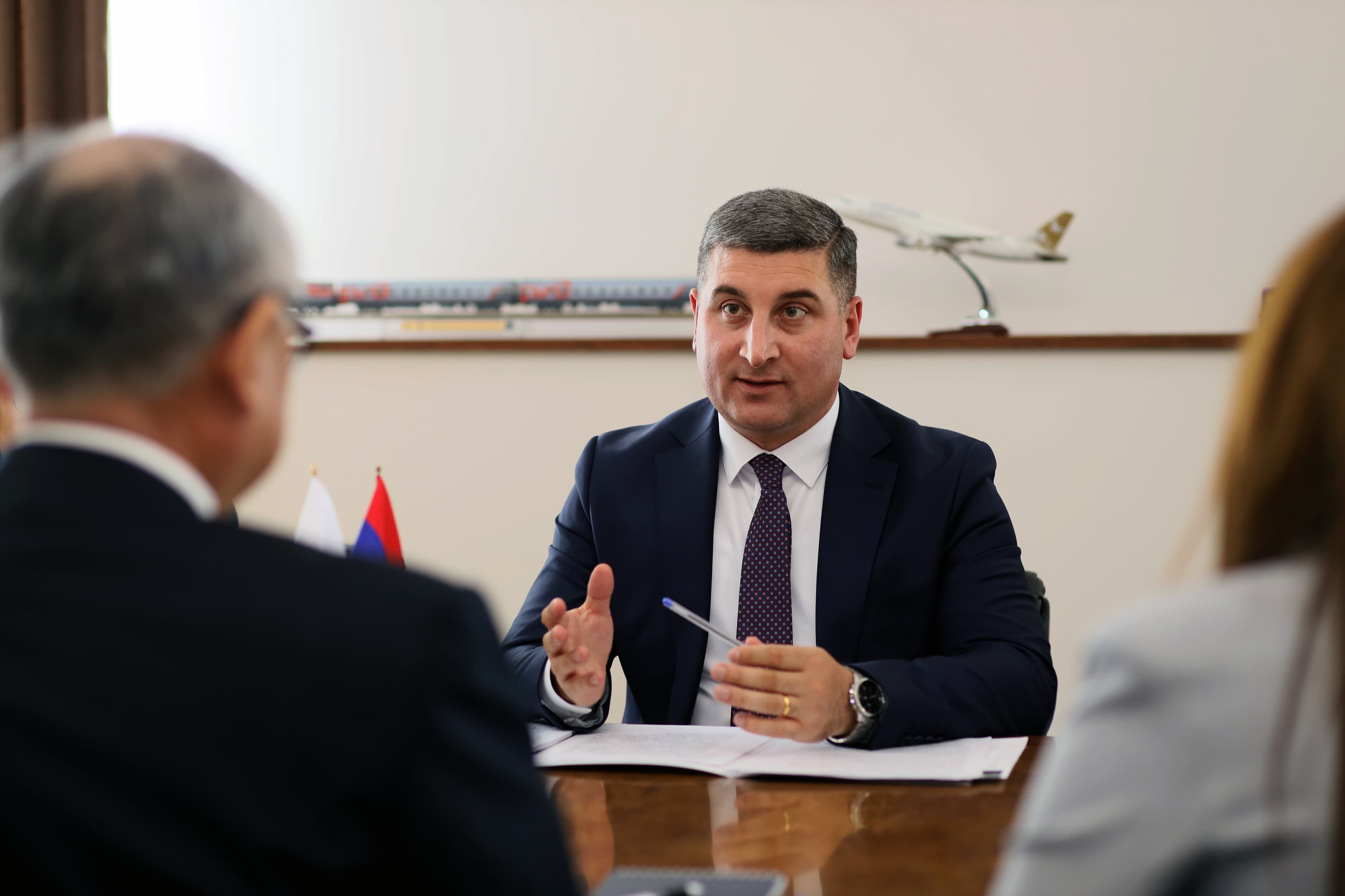 ՏԿԵ նախարար Գնել Սանոսյանն ընդունել է Ճապոնիայի արտակարգ և լիազոր դեսպան Մասանորի Ֆուկուշիմային