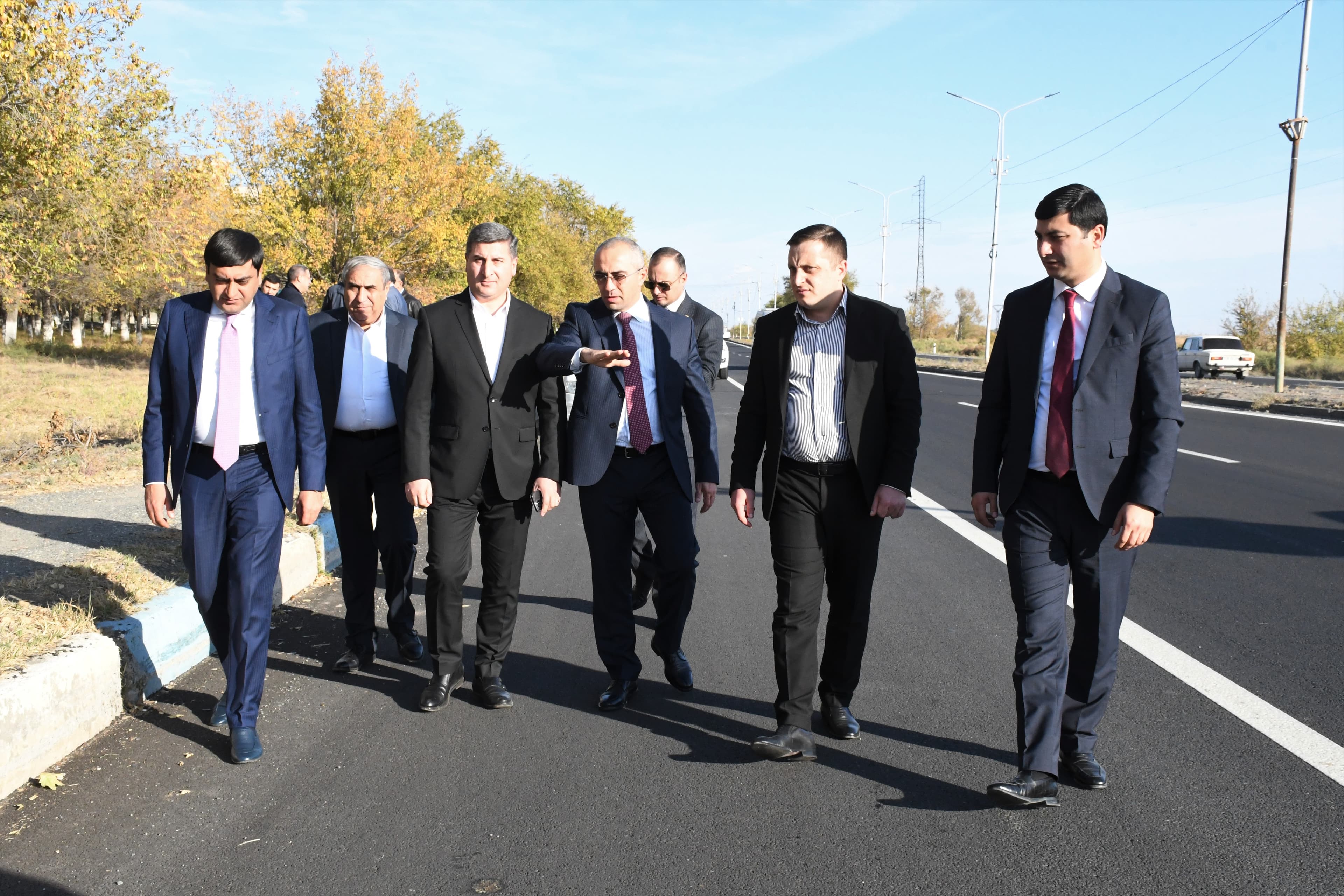 ՏԿԵ նախարար Գնել Սանոսյանն աշխատանքային այցով եղել է Արմավիրի մարզում