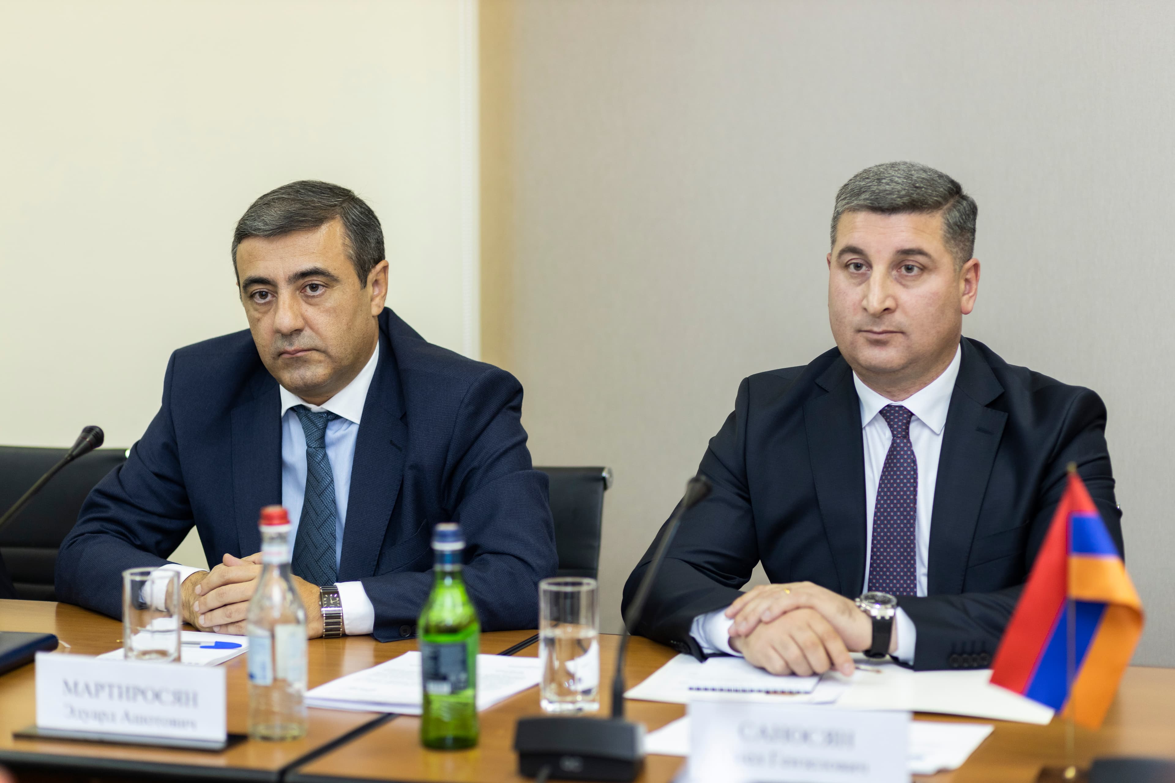 ՏԿԵ նախարար Գնել Սանոսյանն ընդունել է «Ռոսատոմ» պետկորպորացիայի գլխավոր տնօրենի գիտության և ռազմավարության գծով տեղակալ Յուրի Օլենինի գլխավորած պատվիրակությանը
