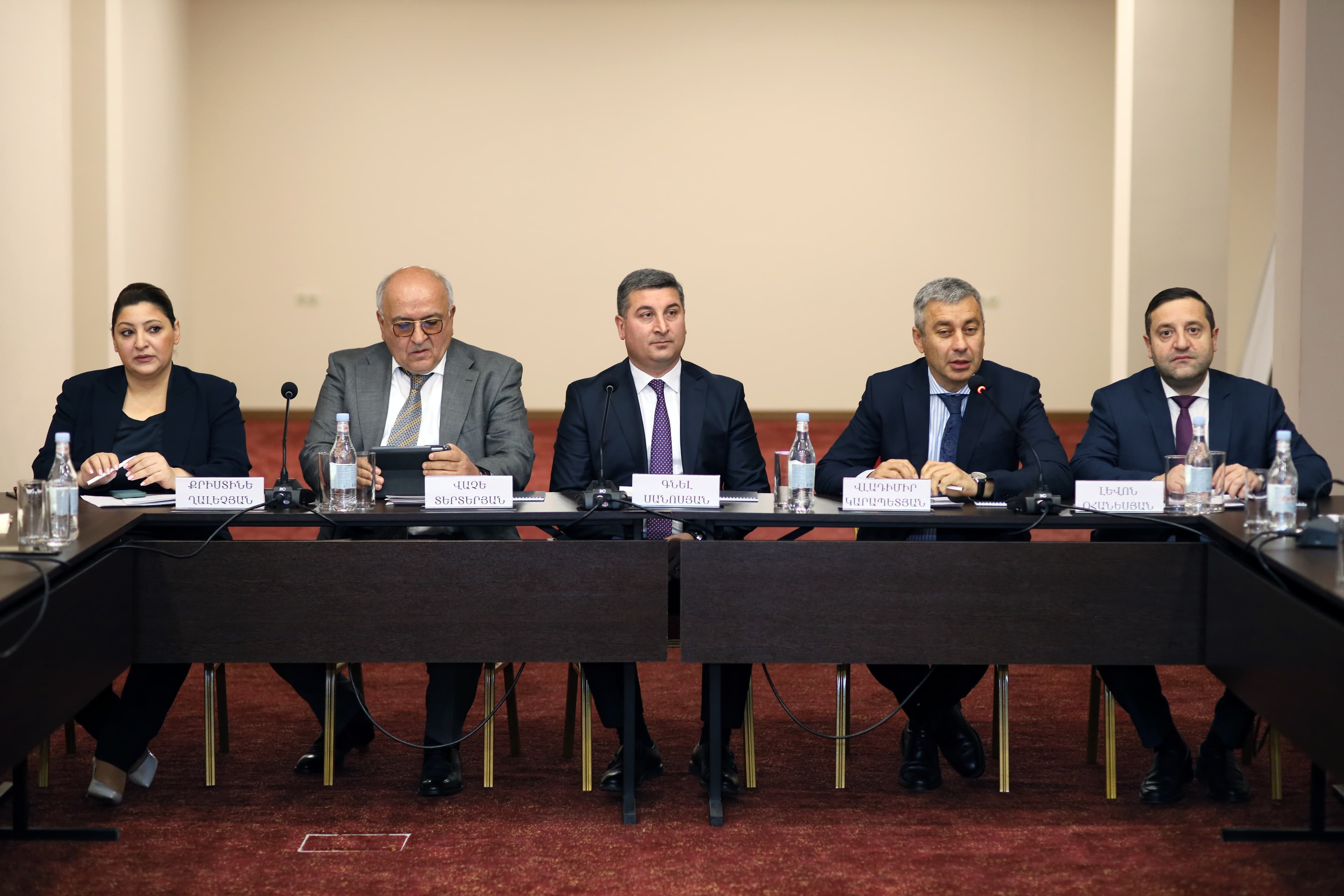 ՀՀ ՏԿԵ նախարար Գնել Սանոսյանը հանդիպել է ուկրաինահայ մի խումբ գործարարների հետ