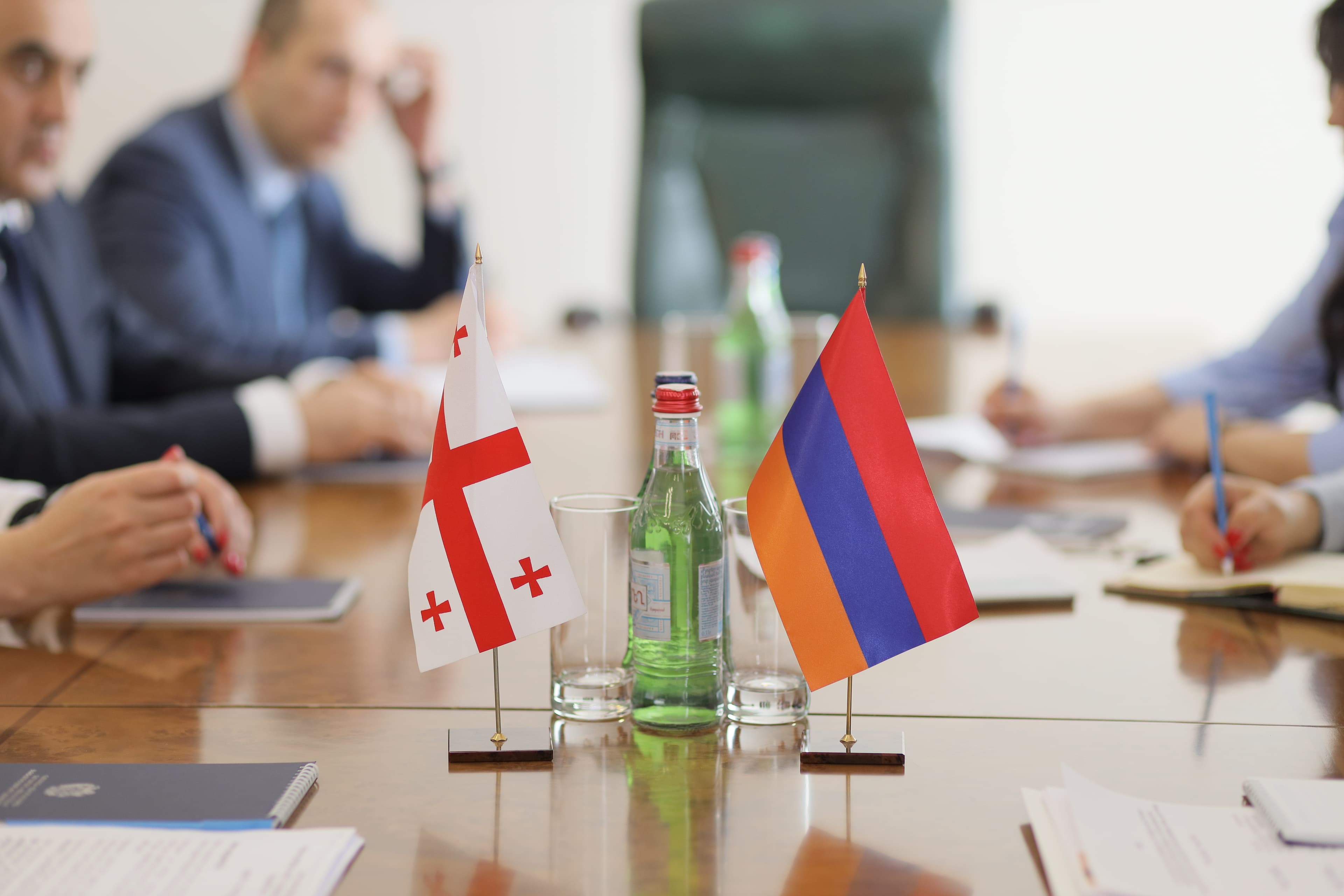 ՀՀ ՏԿԵ նախարար Գնել Սանոսյանն ընդունել է Վրաստանի խորհրդարանի տարածաշրջանային քաղաքականության և ինքնակառավարման հանձնաժողովի նախագահ Կախա Կախիշվիլիի գլխավորած պատվիրակությանը