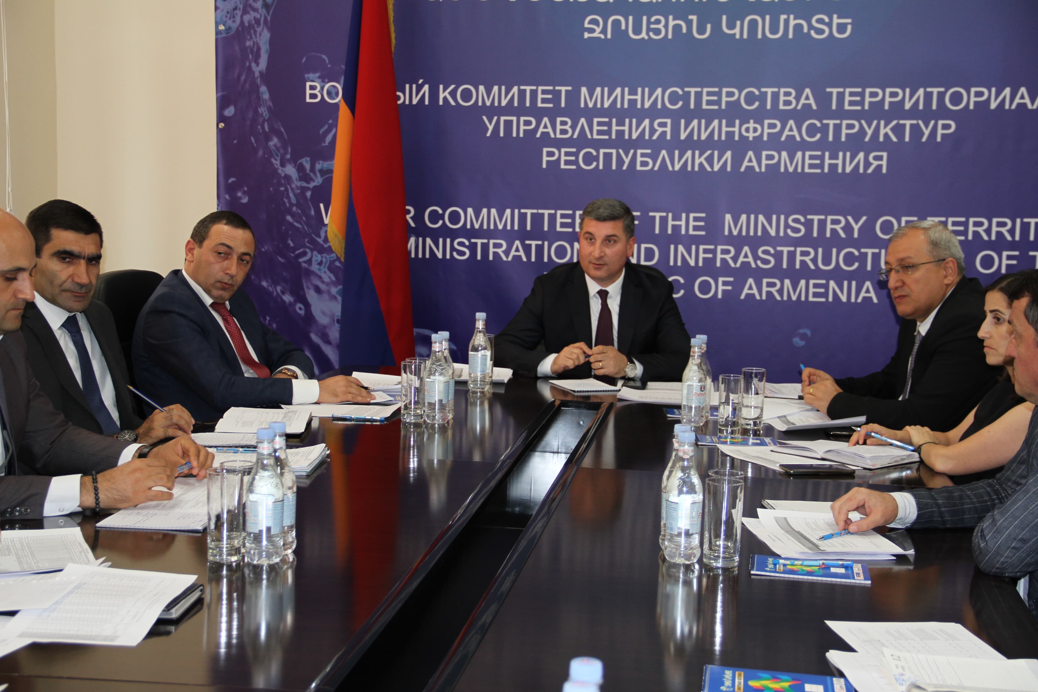 ՏԿԵ նախարար Գնել Սանոսյանին է ներկայացվել Ջրային կոմիտեի 2023թ. ընթացիկ գործունեության կատարողականը 