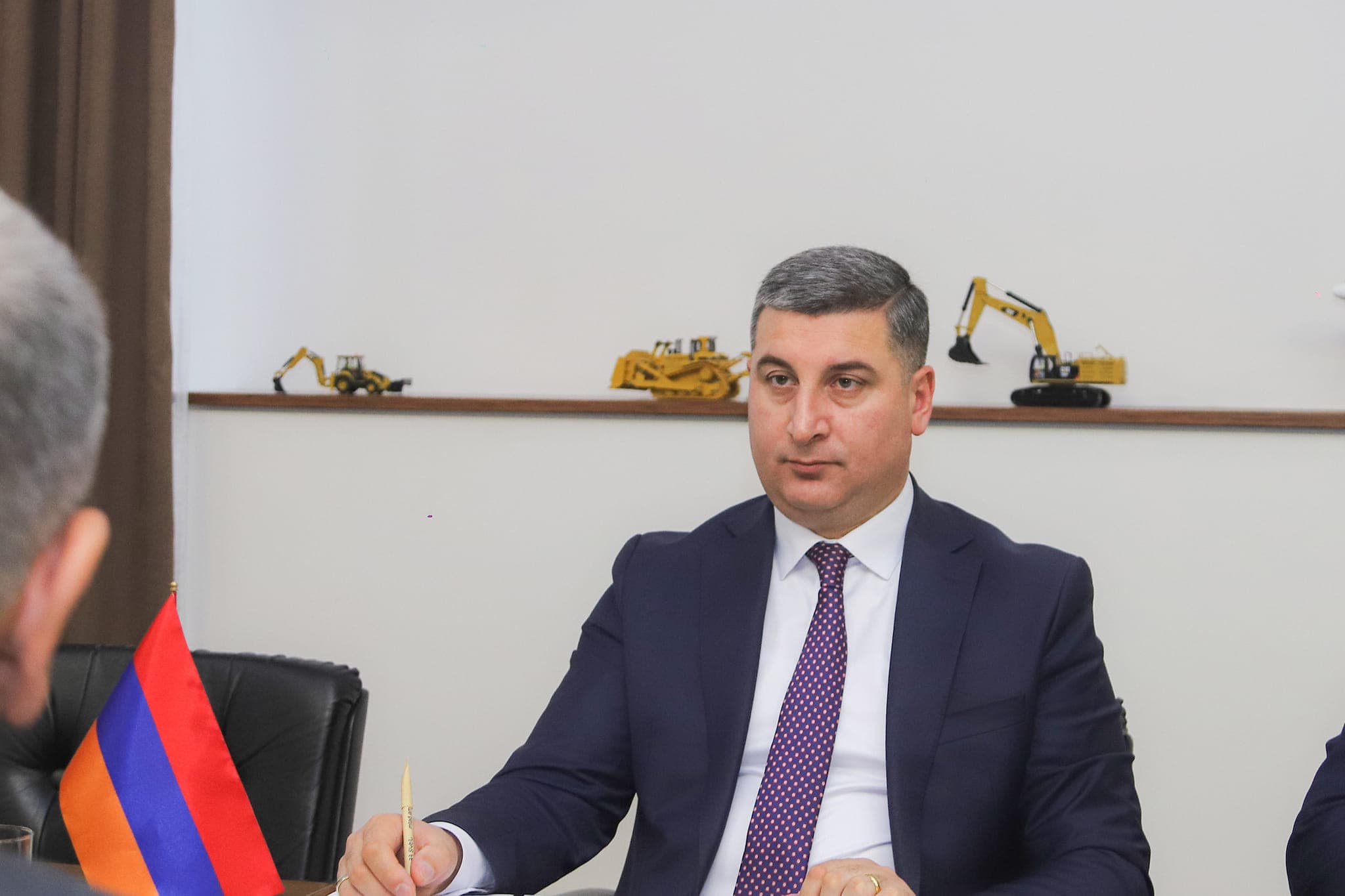 ՀՀ ՏԿԵ նախարար Գնել Սանոսյանն ընդունել է ՀՀ-ում ԵՄ պատվիրակության ղեկավար, դեսպան Վասիլիս Մարագոսի գլխավորած պատվիրակությանը