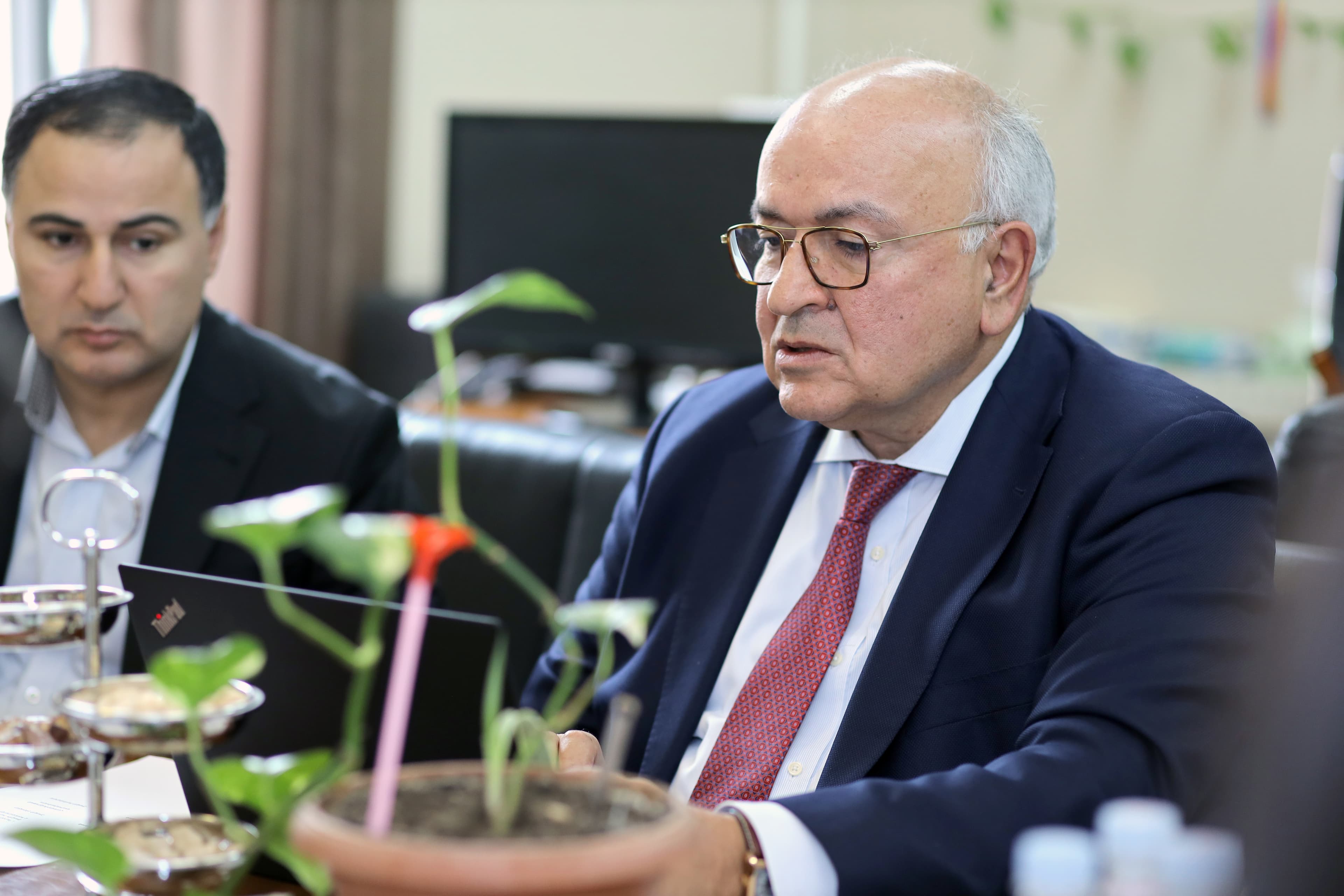 ՀՀ ՏԿԵ նախարարի տեղակալ Վաչե Տերտերյանն ընդունել է ՄԱԿ-ի Պարենի համաշխարհային ծրագրի հայաստանյան ներկայացուցիչ և համակարգող Նաննա Սկաուի գլխավորած պատվիրակությանը