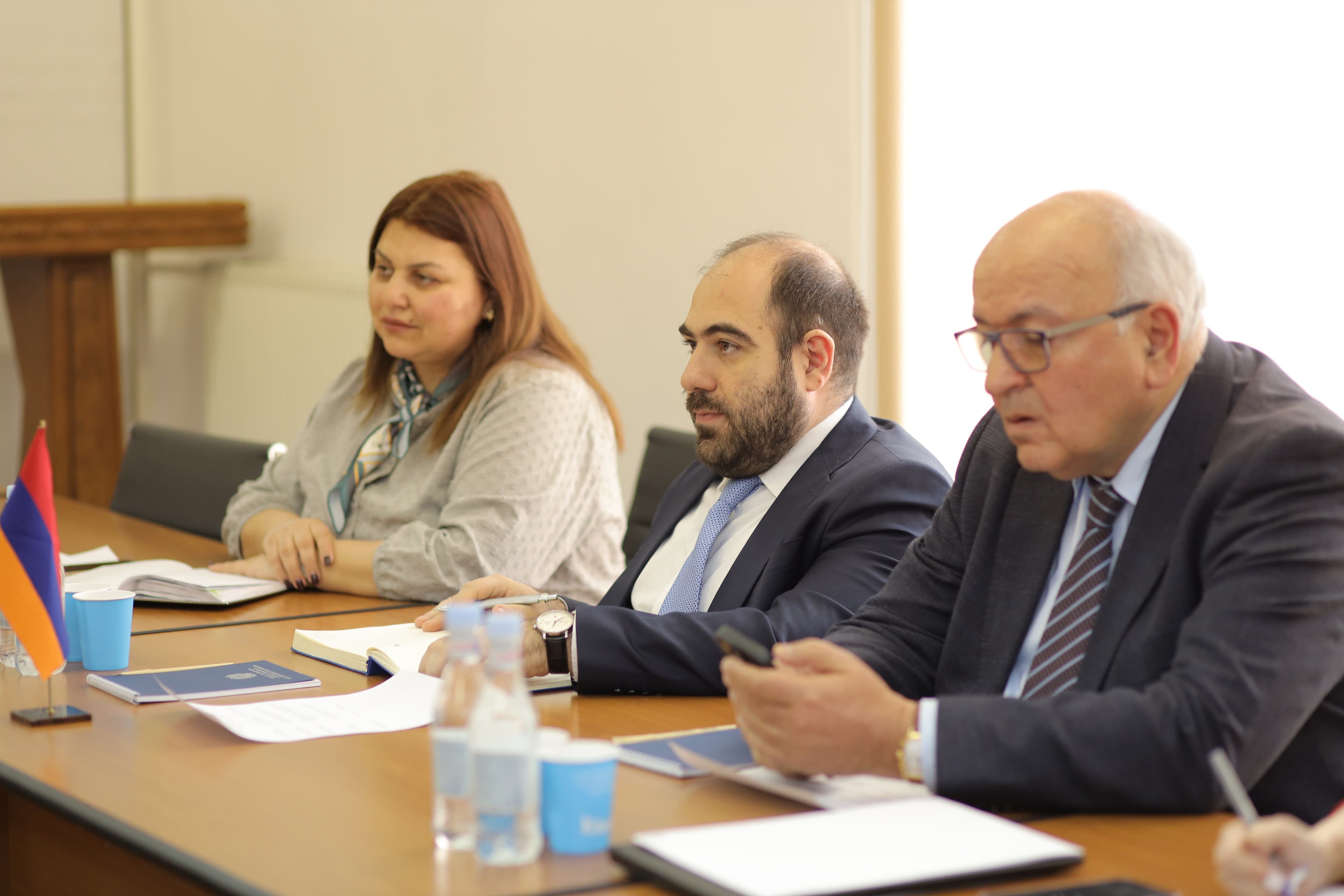 ՀՀ ՏԿԵ փոխնախարարներ Վաչե Տերտերյանն ու Հակոբ Վարդանյանն ընդունել են Գերմանիայի միջազգային համագործակցության ընկերության և Վերականգնման վարկերի բանկի ներկայացուցիչներին