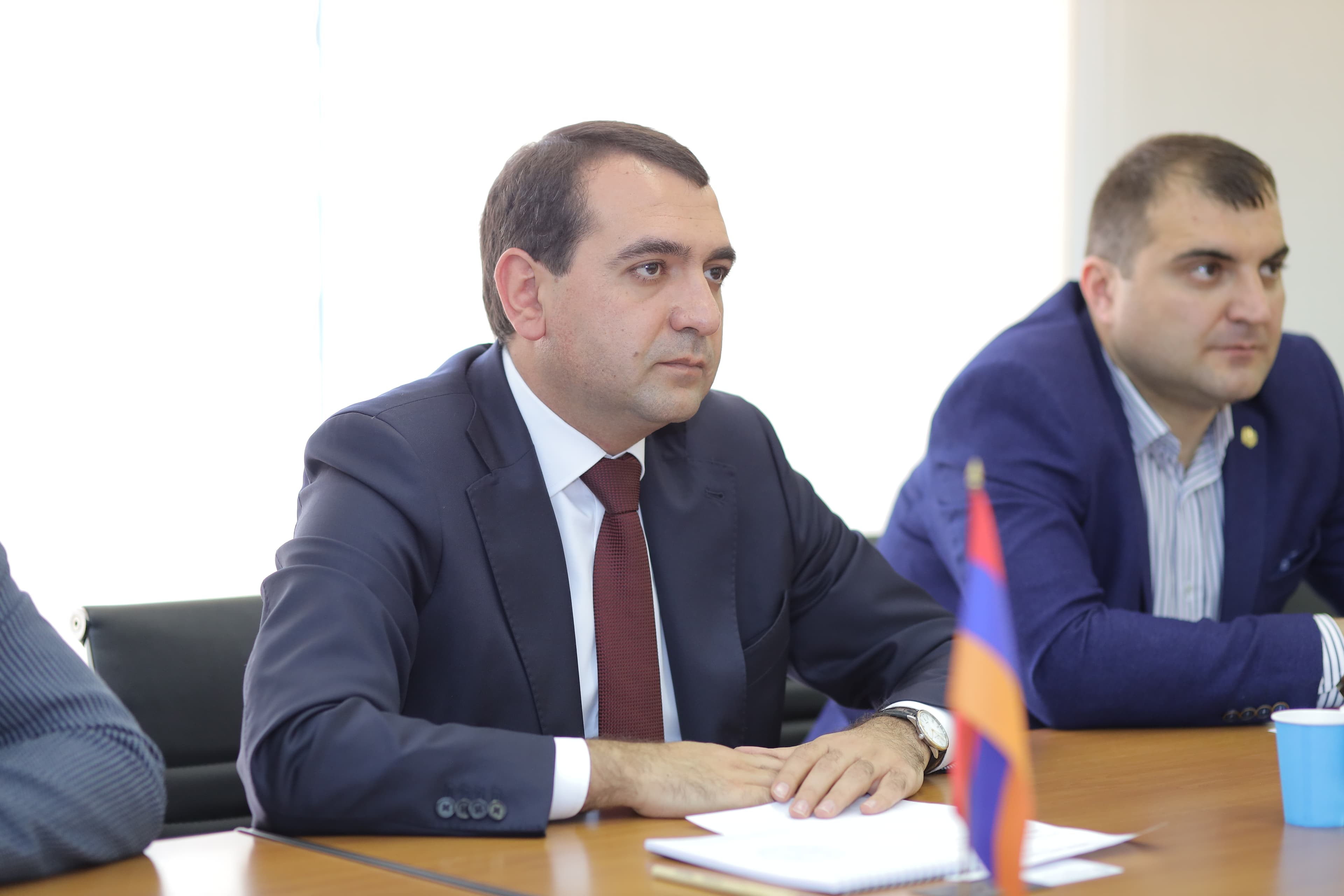 Հ ՏԿԵ փոխնախարար Հովհաննես Հարությունյանն ընդունել է Հայաստանում Չեխիայի արտակարգ և լիազոր դեսպան Պետր Պիրունչիկի գլխավորած պատվիրակությանը
