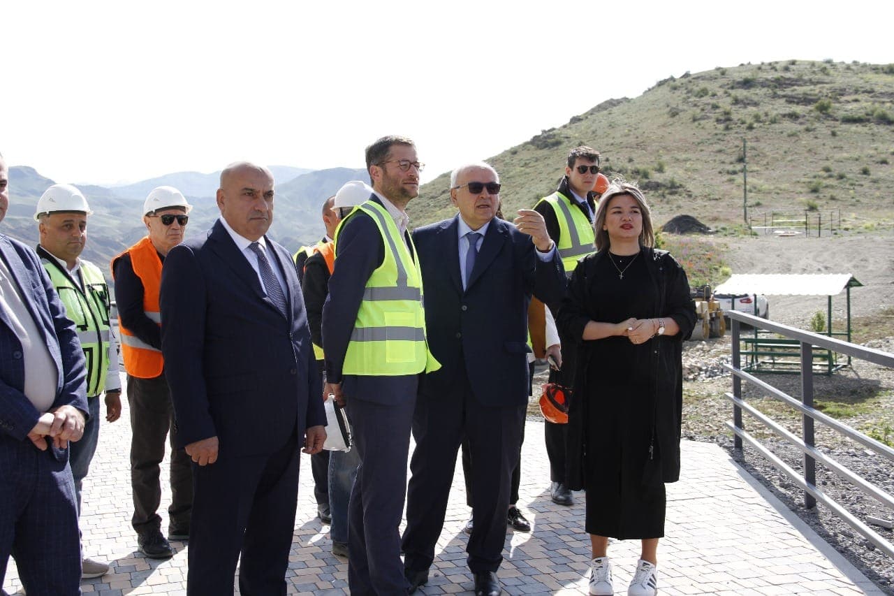 Զարգացման ֆրանսիական գործակալության ներկայացուցիչներն այցելել են Վեդու ջրամբար