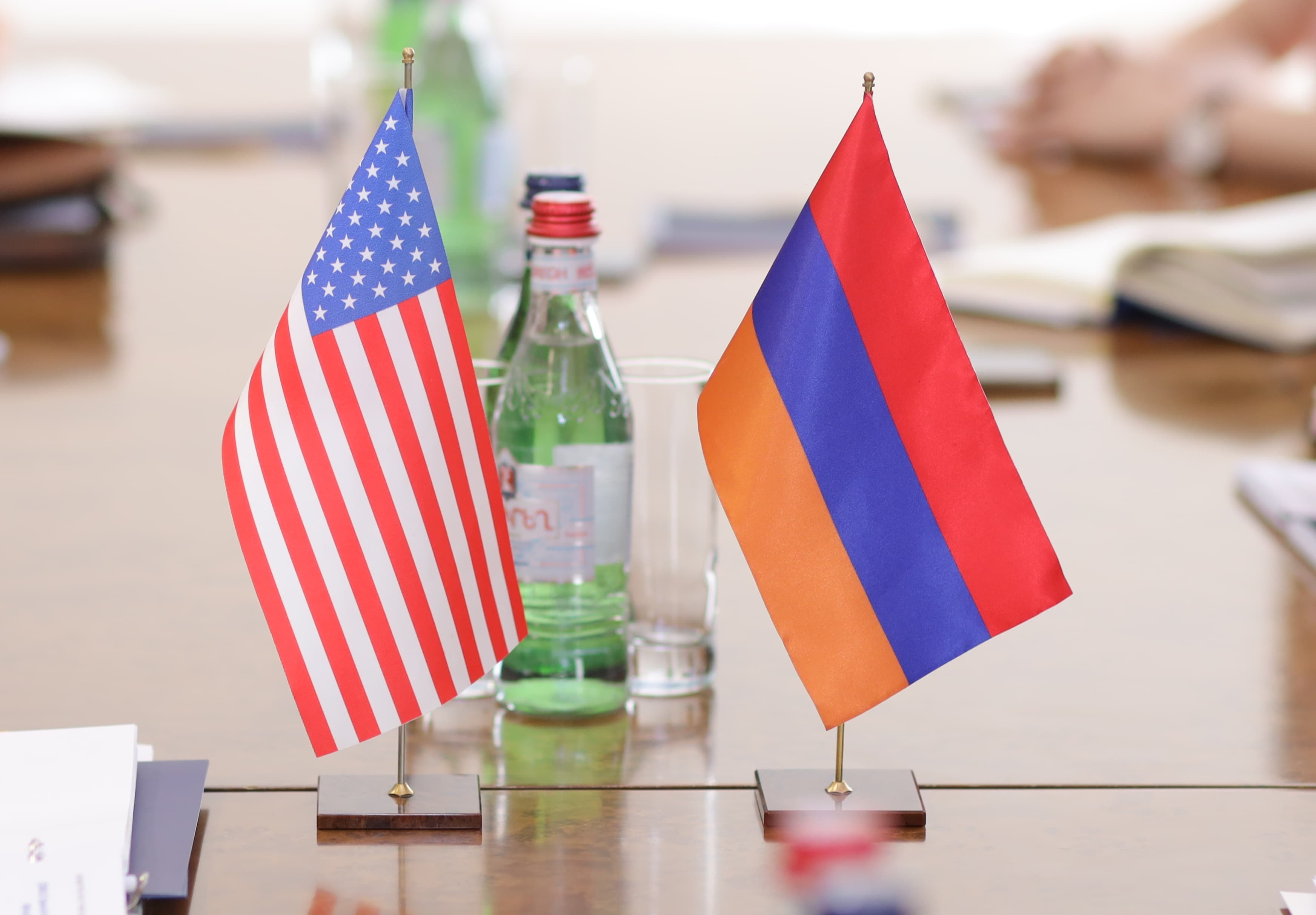 ՀՀ ՏԿԵ նախարար Գնել Սանոսյանն ընդունել է ԱՄՆ պետքարտուղարության առևտրի և բիզնեսի հարցերով հատուկ ներկայացուցիչ Սառա Մորգենթաուի գլխավորած պատվիրակությանը