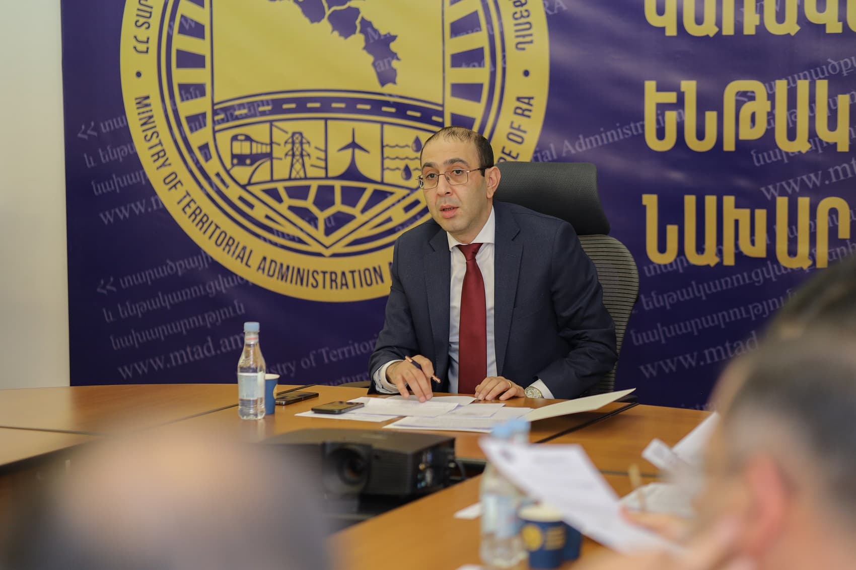 ՀՀ ՏԿԵ նախարարի տեղակալ Նարեկ Մանուկյանի գլխավորությամբ տեղի է ունեցել փոխմարզպետների հետ խորհրդակցություն՝ սուբվենցիոն ծրագրերի քննարկման վերաբերյալ