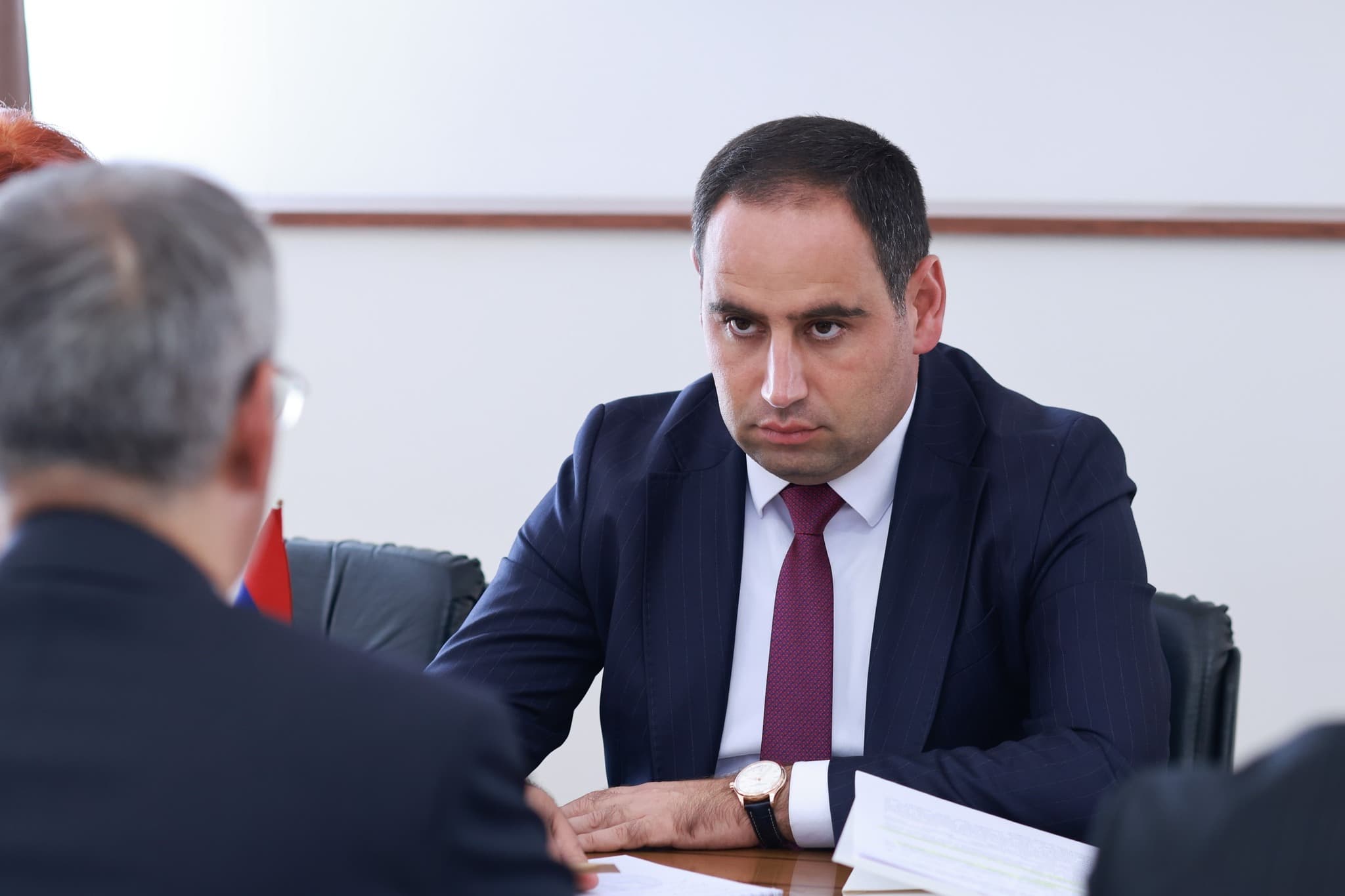 ՀՀ ՏԿԵ նախարար Դավիթ Խուդաթյանն ընդունել է Հայաստանում Ղազախստանի արտակարգ և լիազոր դեսպանին