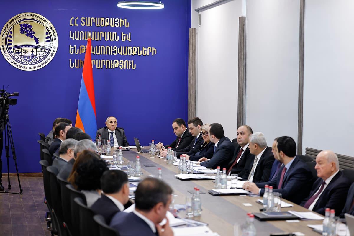 Վարչապետ Նիկոլ Փաշինյանն այցելել է ՏԿԵ նախարարություն՝ գերատեսչության 2025թ․ գործունեության հաշվետվությունը քննարկելու նպատակով