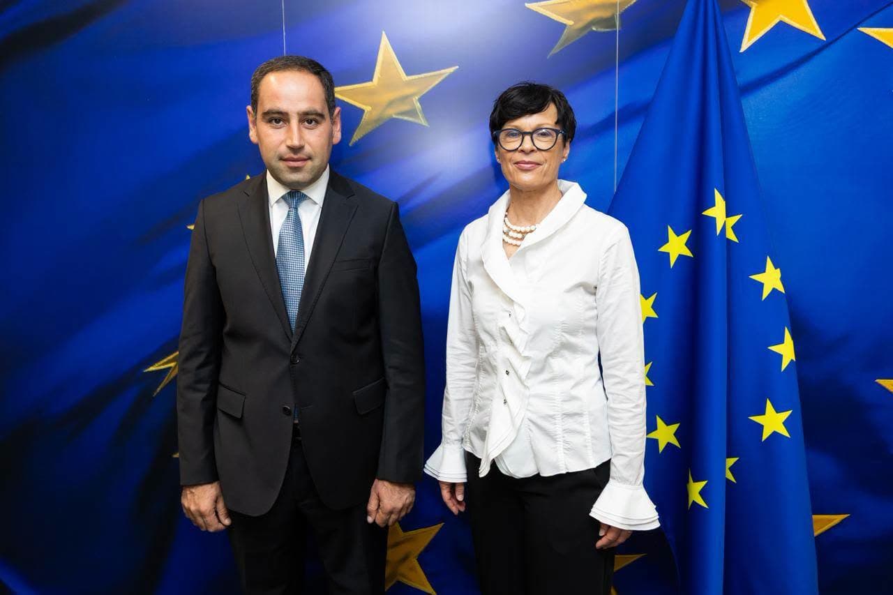 ՀՀ ՏԿԵ նախարար Դավիթ Խուդաթյանը հանդիպել է ԵՄ ընդլայնման հարցերով հանձնակատար Մարթա Կոսի հետ