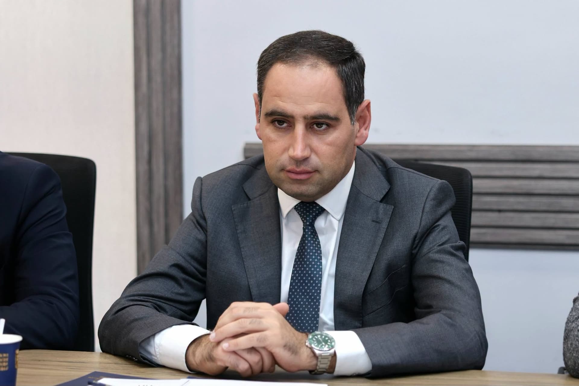 ՀՀ ՏԿԵ նախարար Դավիթ Խուդաթյանն ընդունել է ՎԶԵԲ Թուրքիայի և Կովկասի հարցերով գործադիր տնօրենին
