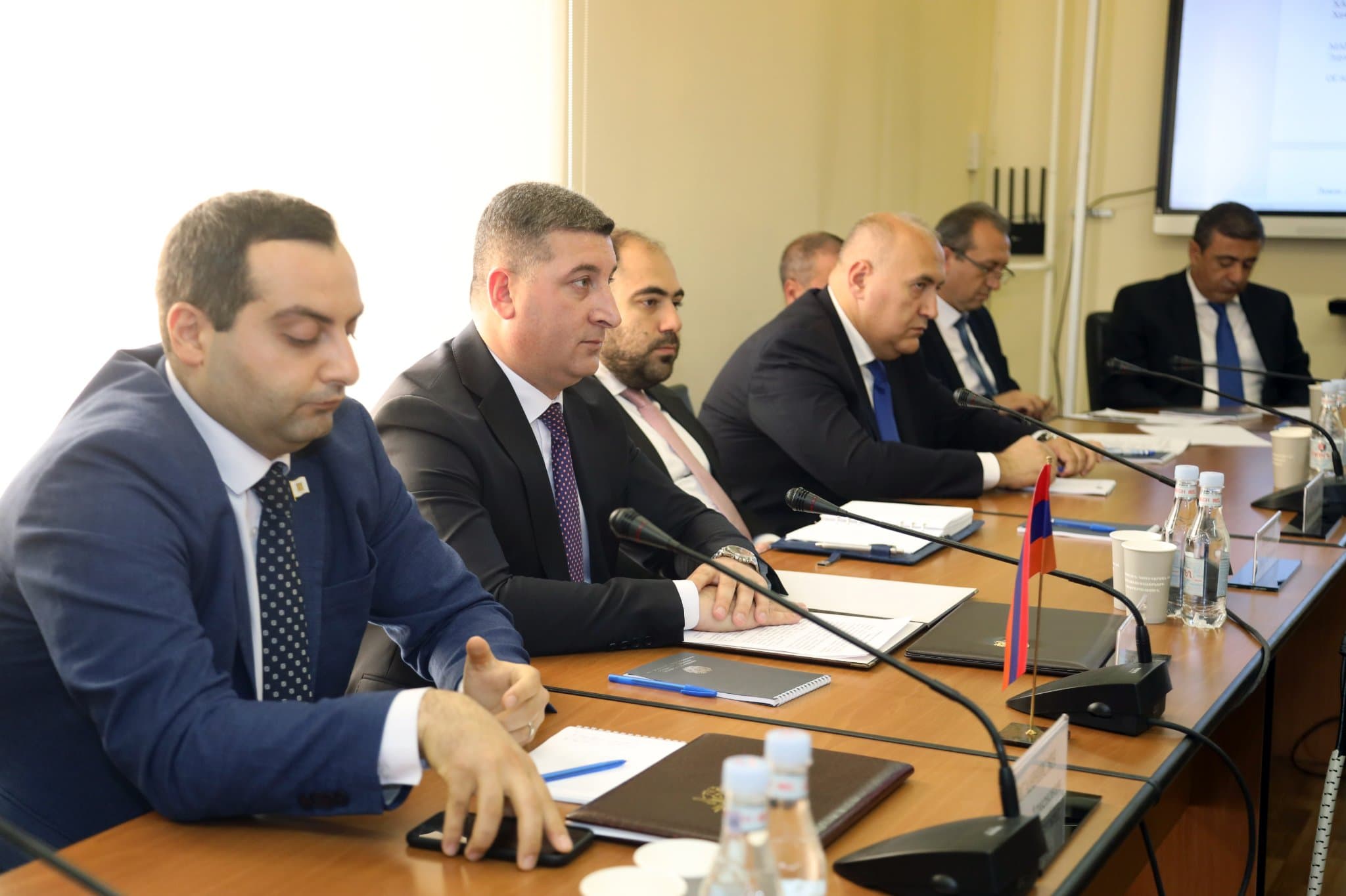 Տեղի է ունեցել ՏԿԵ նախարար Գնել Սանոսյանի և «Ռոսատոմ» ՊԿ գլխավոր տնօրենի տեղակալ Նիկոլայ Սպասկիի գլխավորած պատվիրակության հանդիպումը