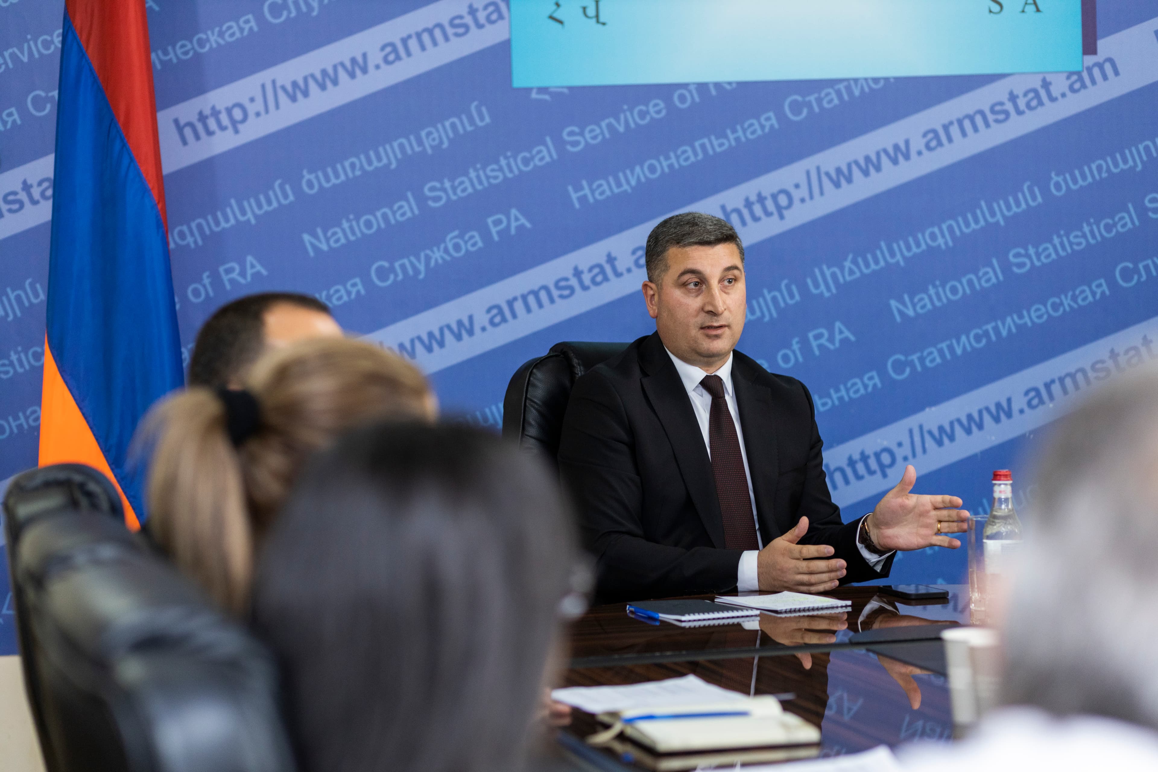 Նախարար Գնել Սանոսյանը հանդիպել է հայաստանյան ճանապարհաշինական ընկերությունների ղեկավարների հետ