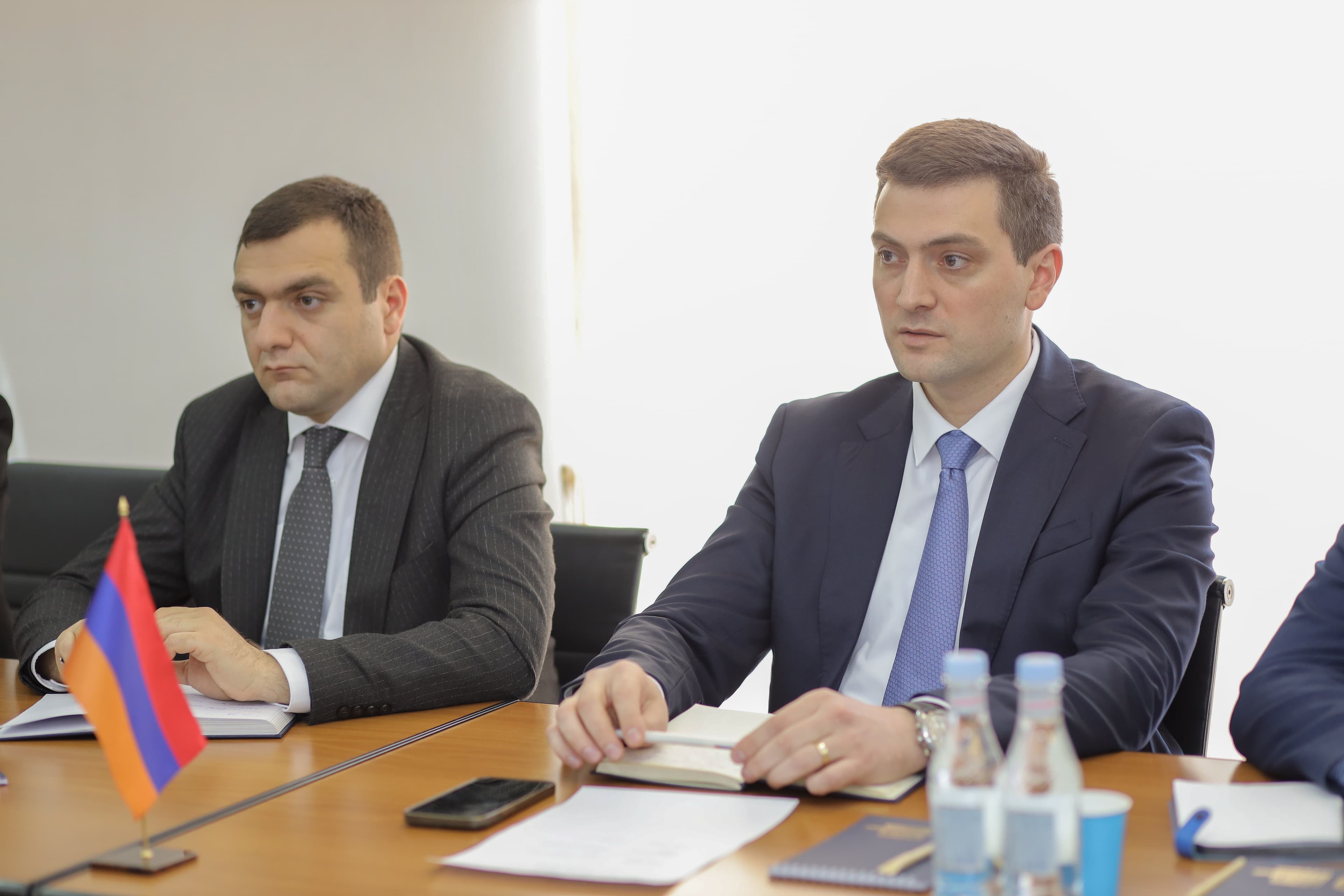 ՀՀ ՏԿԵ փոխնախարար Արմեն Սիմոնյանն ընդունել է Իրանի արտակարգ և լիազոր դեսպան Մեհդի Սոբհանիի գլխավորած պատվիրակությանը