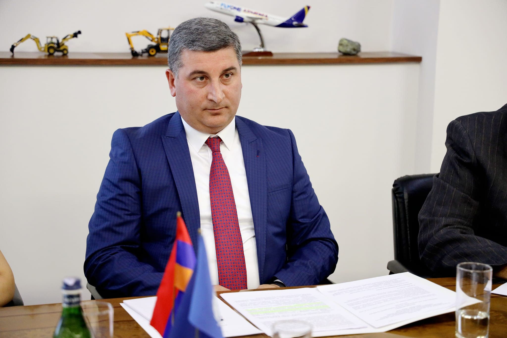 ՀՀ ՏԿԵ նախարար Գնել Սանոսյանն ընդունել է Հայաստանում ՄԱԿ-ի մշտական համակարգող Ֆղանսուազ Ժակոբին