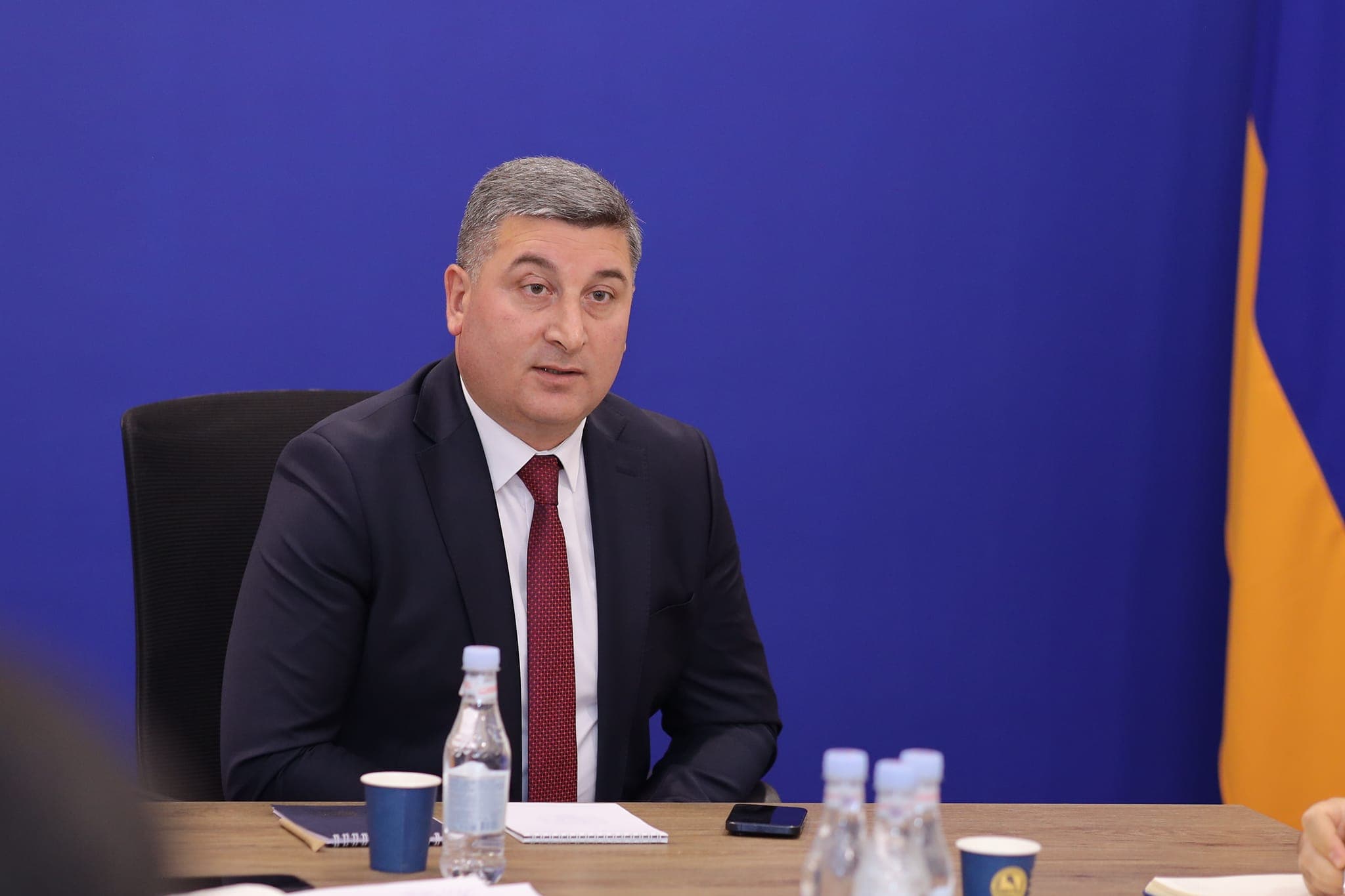 ՀՀ ՏԿԵ նախարար Գնել Սանոսյանն անցկացրել է հերթական գործակարգավարական խորհրդակցությունը