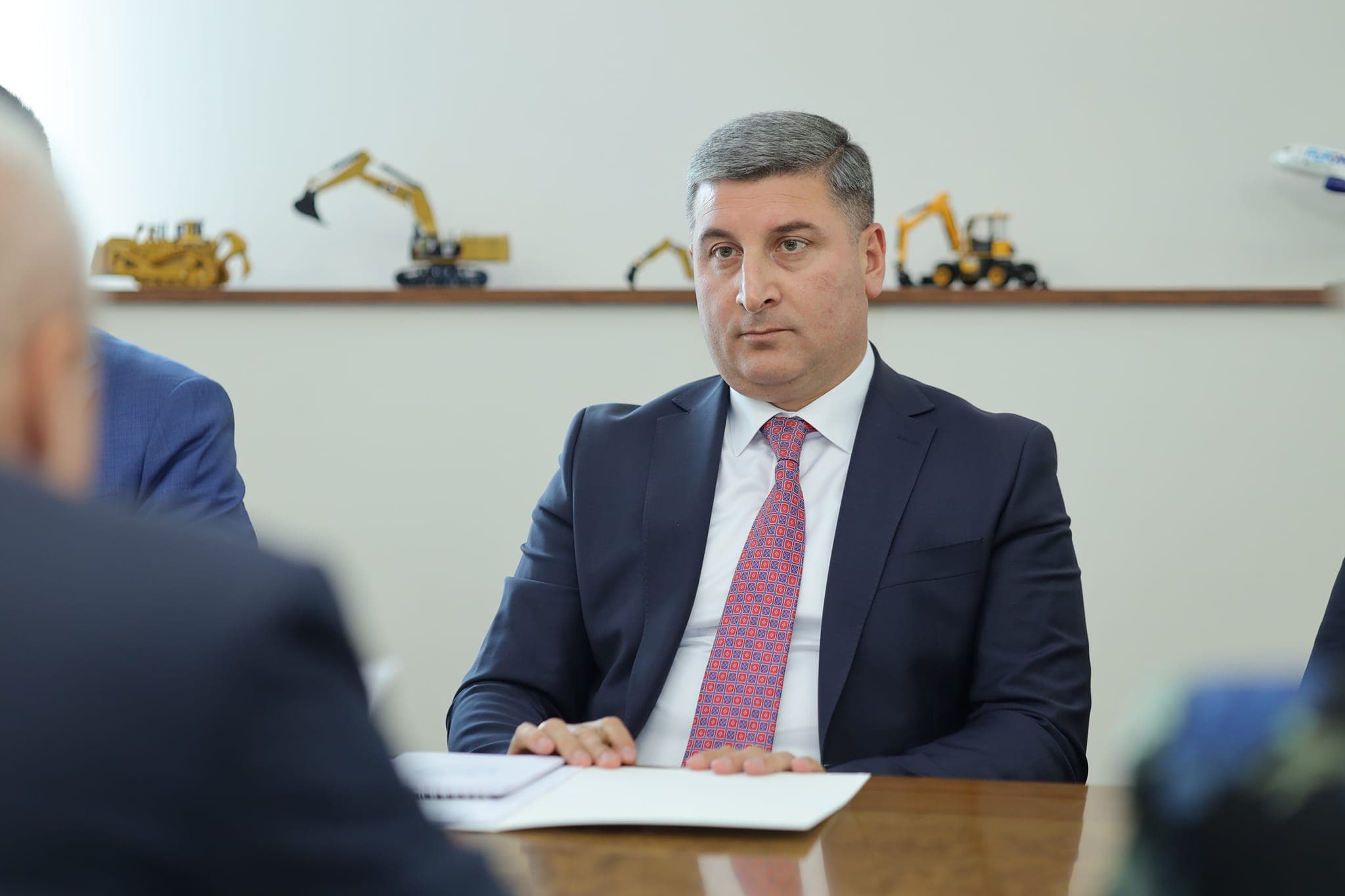 ՀՀ ՏԿԵ նախարար Գնել Սանոսյանն ընդունել է Հայաստանում ՌԴ դեսպան Սերգեյ Կոպիրկինին