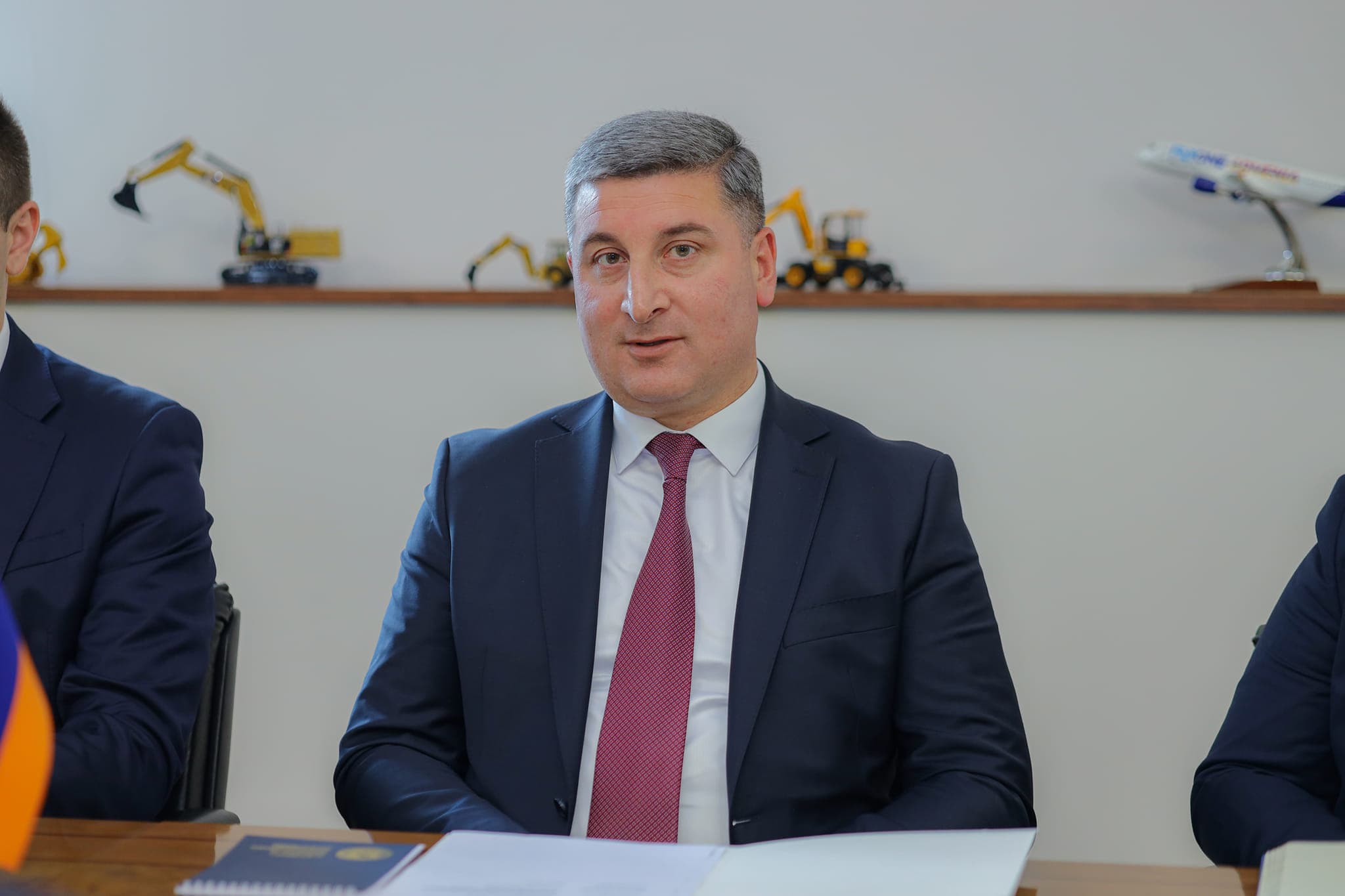 ՀՀ ՏԿԵ նախարար Գնել Սանոսյանն ընդունել է ՄԱԿ-ի Եվրոպական տնտեսական հանձնաժողովի գործադիր քարտուղարի տեղակալ Դմիտրի Մարիյասինին