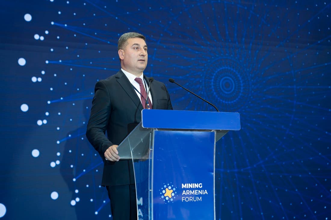 ՀՀ ՏԿԵ նախարար Գնել Սանոսյանը մասնակցել է «Mining Armenia» միջազգային հանքարդյունաբերական համաժողովին