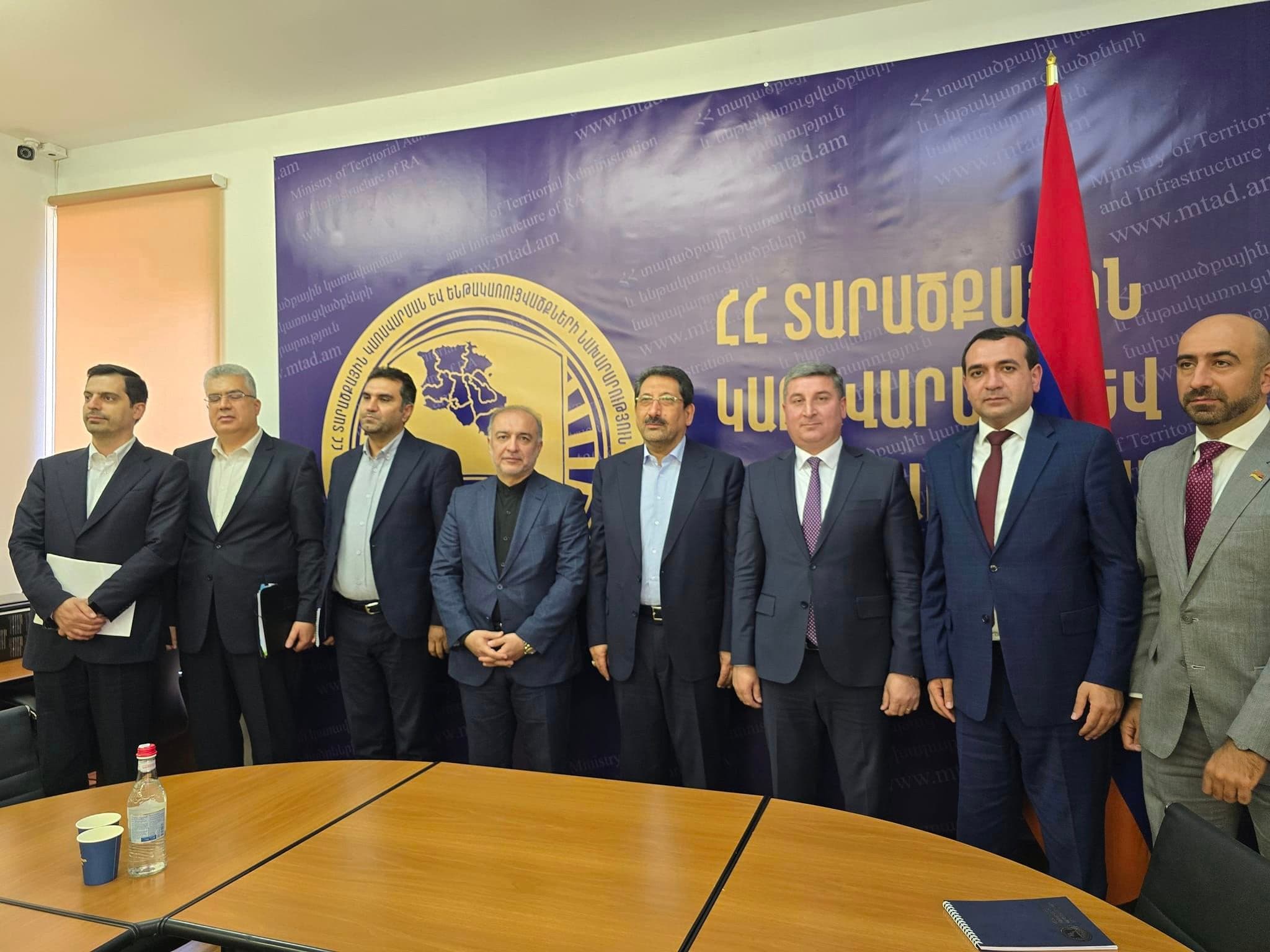ՀՀ ՏԿԵ նախարար Գնել Սանոսյանն ընդունել է ԻԻՀ արդյունաբերության, հանքերի և առևտրի նախարար Սեյեդ Մոհամմադ Աթաբաքի գլխավորած պատվիրակությանը