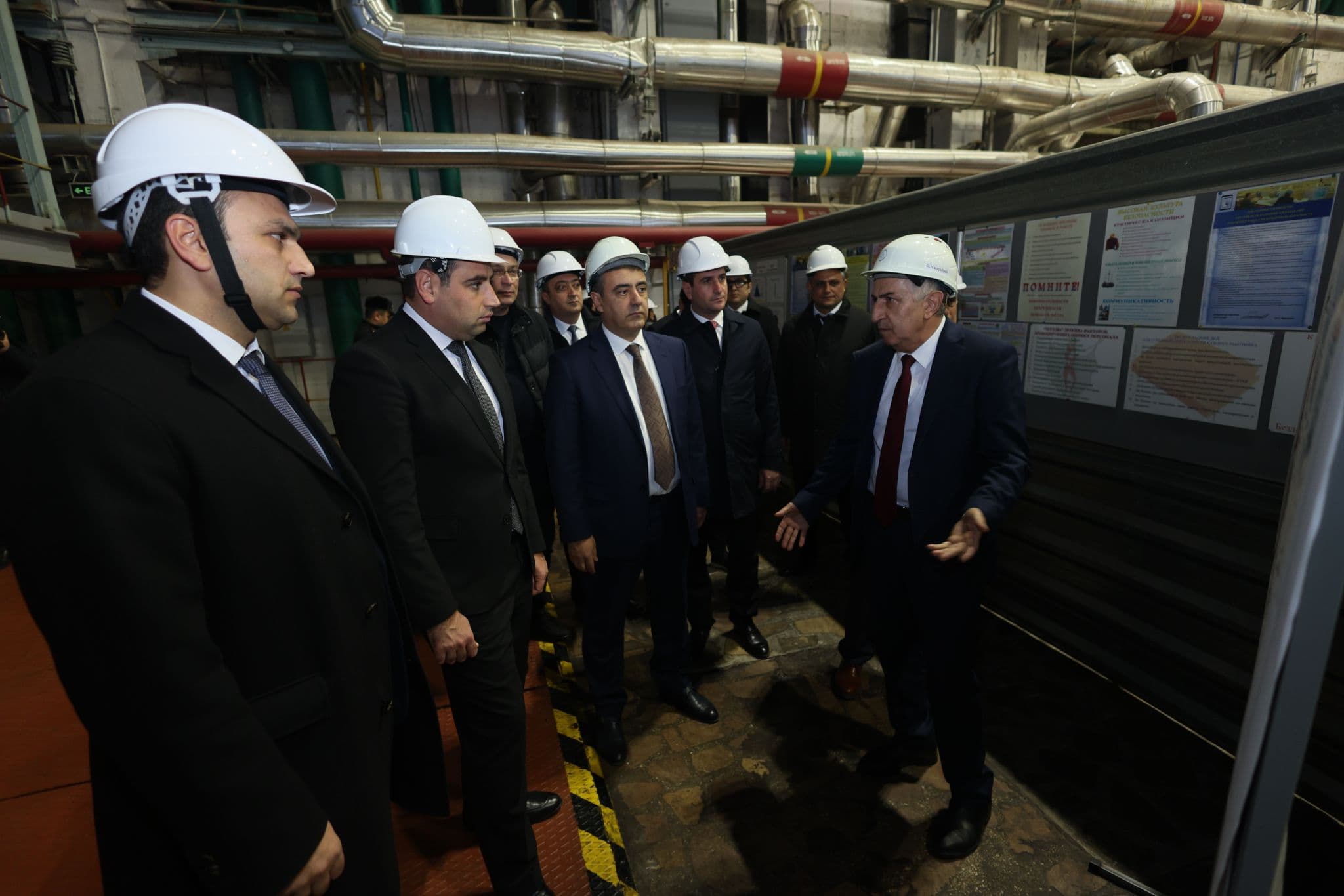 ՀՀ ՏԿԵ նախարար Դավիթ Խուդաթյանն այցելել է Հայկական ատոմային էլեկտրակայան