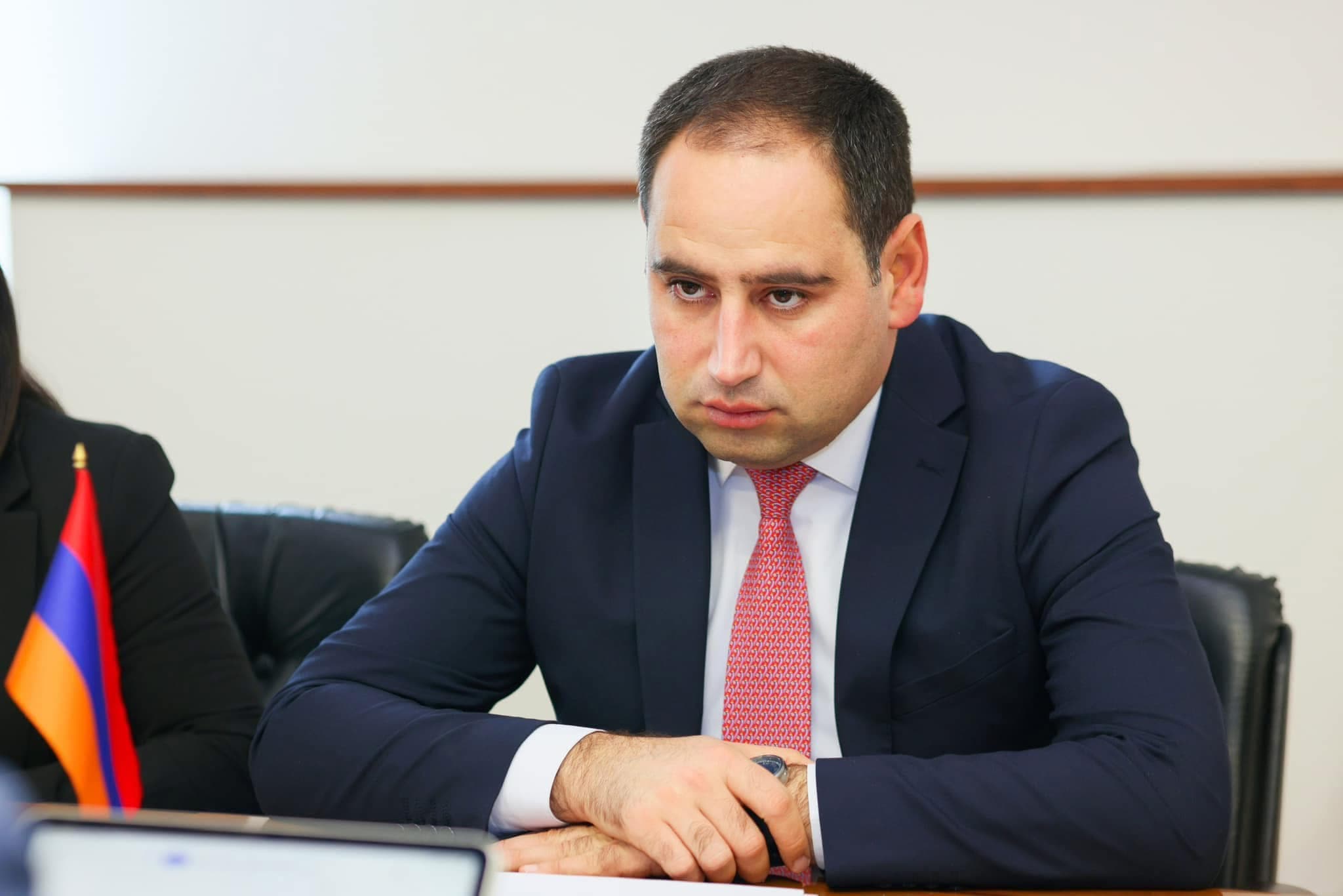 ՀՀ ՏԿԵ նախարար Դավիթ Խուդաթյանն ընդունել է ՀՀ-ում ՄԱԿ Պարենի և գյուղատնտեսության կազմակերպության գրասենյակի ներկայացուցիչ Ռայմունդ Յելեին