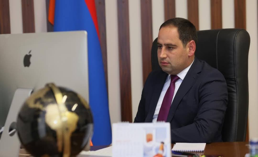 ՀՀ ՏԿԵ նախարար Դավիթ Խուդաթյանը մասնակցել է KFW բանկի Արևելյան Եվրոպայի, Կովկասի և Կենտրոնական Ասիայի հարցերով տնօրեն Վերոնիկա Գարսիա Դել Արկոյի գլխավորությամբ հանդիպմանը