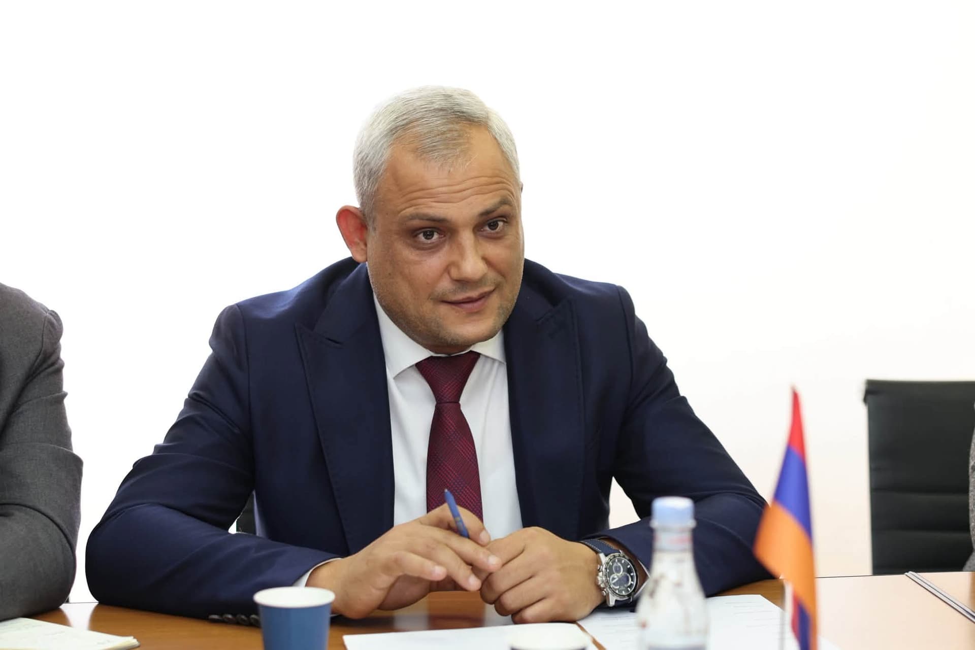 Նարեկ Ապիտոնյանն ընդունել է Փոլ Հյուպերի գլխավորած պատվիրակությանը